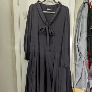 Black bow dress